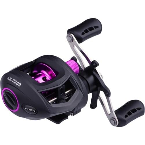 High speed left and right hand drip wheel fishing bait wheel fishing reel fishing line round bait gun handle squid wheel