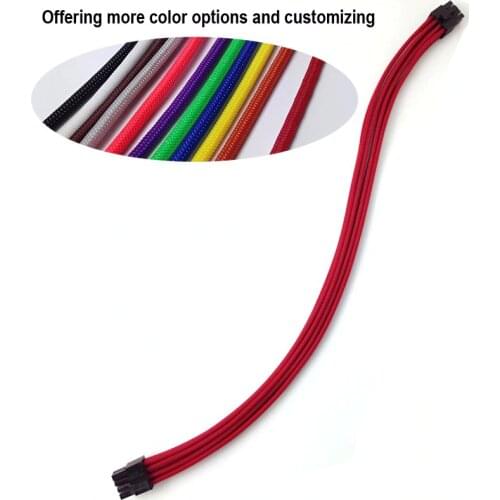 WinfMOD Individually CPU 8Pin Male to Male Sleeved Cable For Corsair Modular PSU RM450 RM550 RM650 RM750 RM850 RM1000