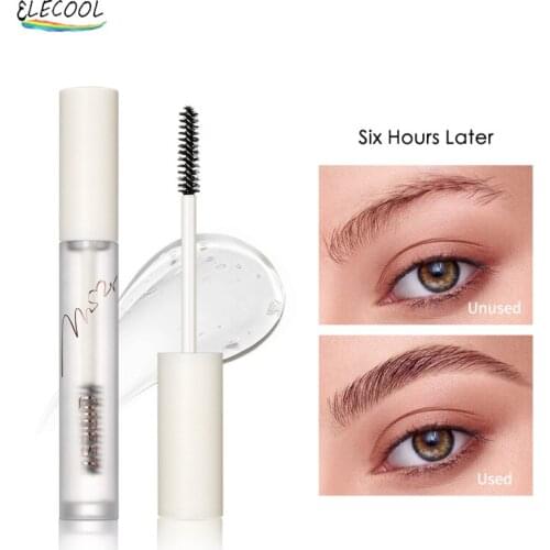 ELECOOL 3D Eyebrow Styling Fluid Makeup Waterproof Lasting Eyebrow Setting Gel Liquid Natural Dense Eyes Brow Lasting Clear Gel