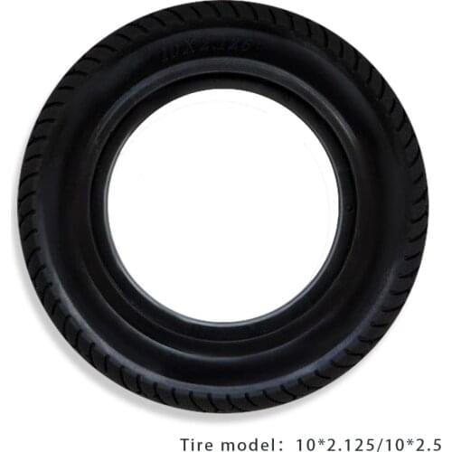 10*2.5/10*2.125 Electric Scooter Solid Tires Non-Pneumatic and Anti-Explosion Solid Tyre for 10 Inch Kickscooter Accessories