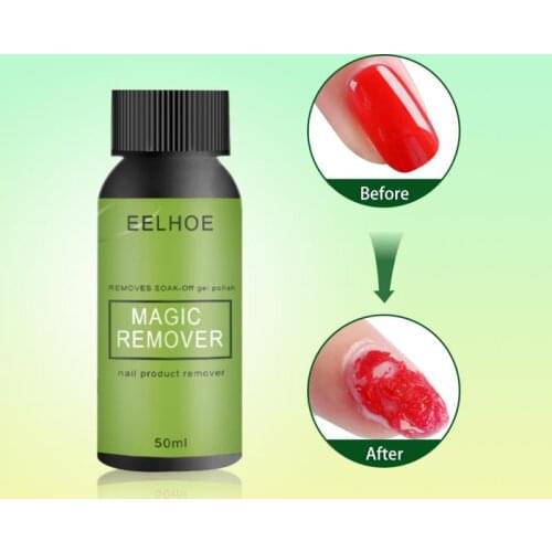 1PCS 10ML Nails Remover For Manicure ​Gel Nail Polish Degreaser Quick Burst Nail Art Permanent Enamel Remover Gel Soak Off