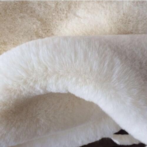 180cm*20cm 20 Colors Soft Artificial Rex Rabbit Plush Faux Fur Fabric DIY Clothing Fabrics, Vests, Scarves, Coats, Bags,Shoes