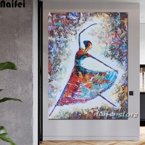 Diamond Embroidery Diamond Painting Full Square round Diamond Mosaic Dancing Ballet Girl Picture Of Rhinestones Home Decoration