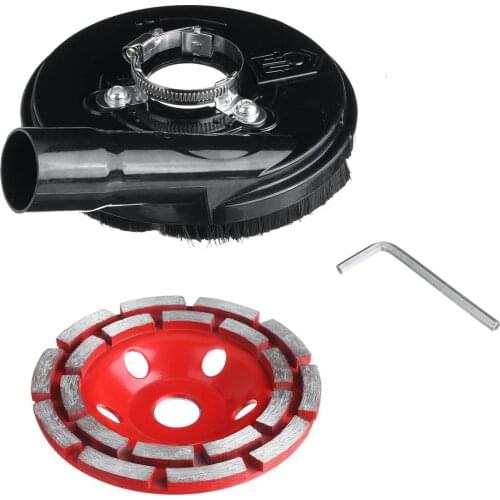 125MM Diamond Grinding Wheel Disc Bowl Shape Grinding Cup 5"Angle Grinder Grinding Dust Shroud Granite Stone Ceramic Concrete