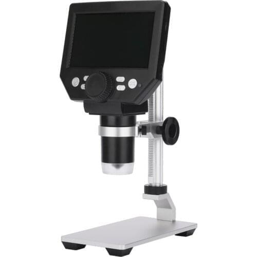 G1000 Digital Microscope Camera Electronic Microscope 4.3 Inch LCD Display 8MP 1-1000X Continuous Amplification Magnifier