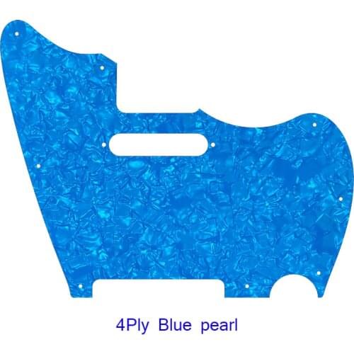 Pleroo Parts For US Fd Custom Standard 8 Screw Holes Telemaster Guitar Pickguard Scratch Plate Multicolor Choice