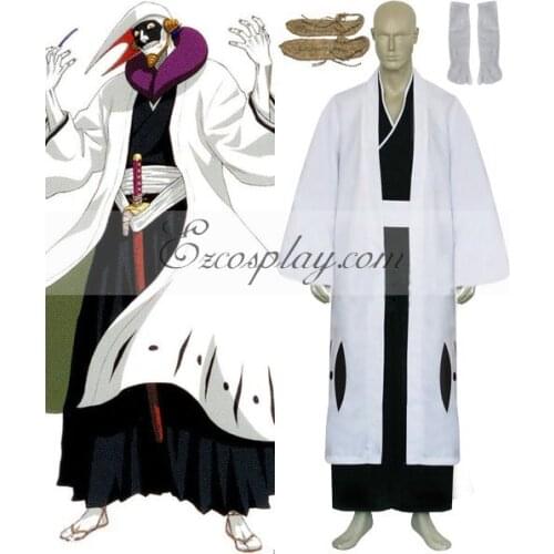 Bleach 12th Division Captain Kurotsuchi Mayuri Cosplay Costume E001