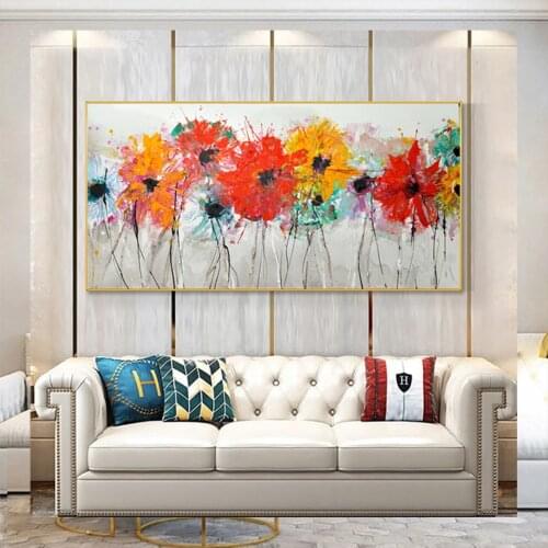 Colorful Flower Pictures diamond embroidery full Square/Round drill abstract Diamond Painting Cross Stitch home decor