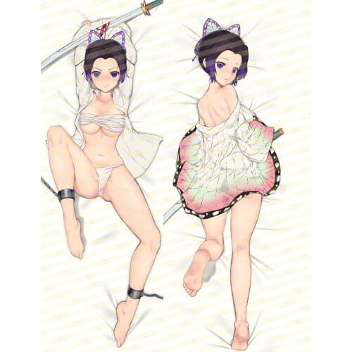 Cirnos Store Original kimetsu no yaiba pillow cover loli body Pillowcase kochou shinobu Dakimakura