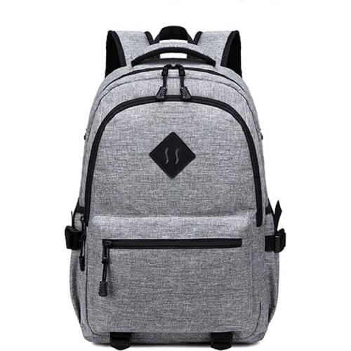 2020 Male Casual Oxford Backpack Waterproof Laptop Business Backpacks Men Women Travel USB Charging Bag