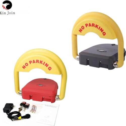 Rustproof and durable Battery Operated Smart Parking Lock Grey & red appearance optional Place an order and send 1 mask