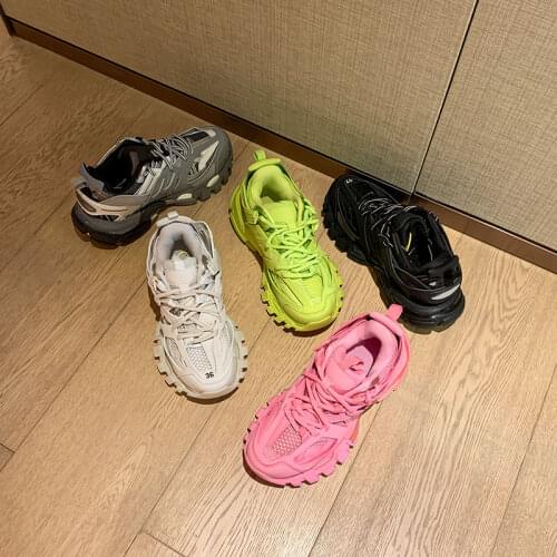 Father Shoes Womens New Fall 2020 Versatile Retro brand Casual Shoes Leisure Sports Shoes