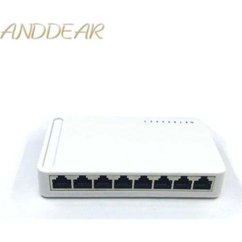 OEM New model 8 Port Gigabit Switch Desktop RJ45 Ethernet Switch 10/100/1000mbps Lan Hub switch 8 portas