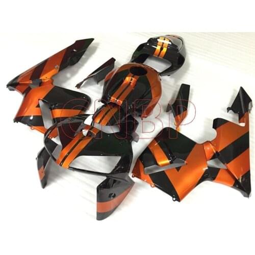 Plastic Fairings CBR 600 RR 2005 - 2006 Black Orange Fairings for Honda CBR600RR 06 Fairing CBR600 RR 06 no paint