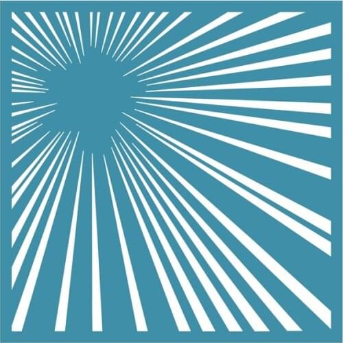 Crafters Companion blossom plastic layering stencil for ink,painting,coloring template on wall or fabric etc drawing set