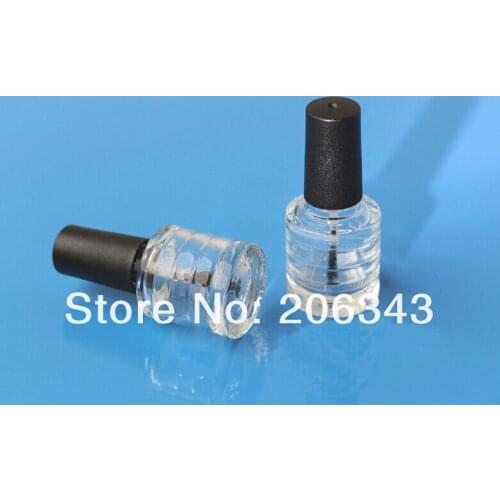 6ml empty glass bottle with brush for nail polish/ enamel polish /art nail oil/art nail container for packing brush bottle