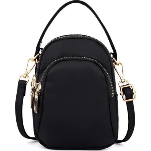 Women Mini Shoulder bags Messenger Hand Bags Ladies Crossbody Bag Nylon Handbags Female Phone Purse Travel Tote