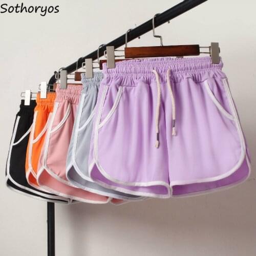 Sleep Bottoms Women Plus Size 3XL Pajama Shorts Summer Breathable Students Womens Running Bodybuilding Chic Ulzzang Trendy Chic
