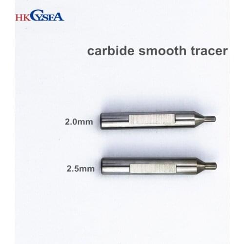 1.0 1.2 1.5 2.0 2.5 4.5mm Raise Carbide Smooth Tracer 90/95/100/105Degree Dimple Cutter for Gladaid/Modern Key Cutting Machine