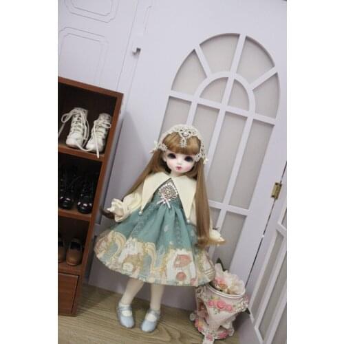 Blyth Salon doll 1/6 1/4 scale BJD clothes accessories Western-style Loose cute dress for BJD/SD YOSD MSD doll C0560