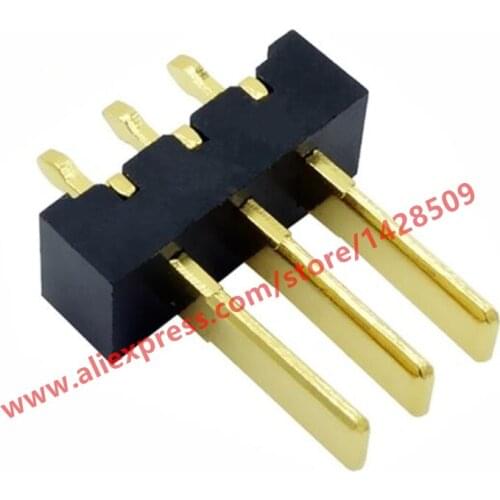 10pcs Lengthen 3-pin Male Socket Large Current 5A Battery Connector Assembly 2.5mm Pitch Interface Junctor