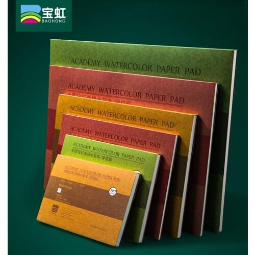 A5/A4/A3 100% Cotton Watercolor Paper Pad 20Sheets 300g Aquarelle Water Color Paper Block Artist Book Pad for Art Supplies