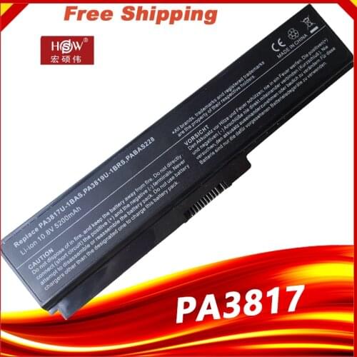 Laptop battery For Toshiba Satellite P740 P740D P745 P745D P750 P750D P755 P755D P770 P770D P775 P775D PA3817 PA3817U-1BRS