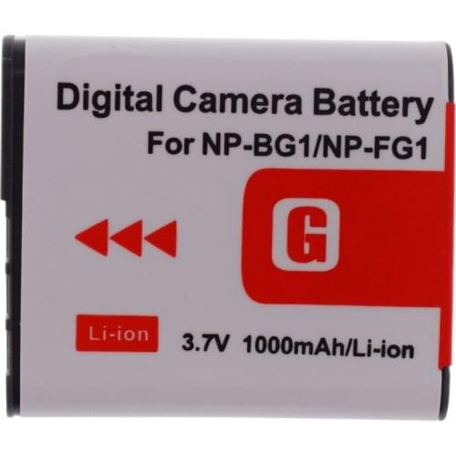 Type G Battery for SONY Cybershot NP-BG1 FG1 DSC-H20 H9 H3 T100 W80 W90