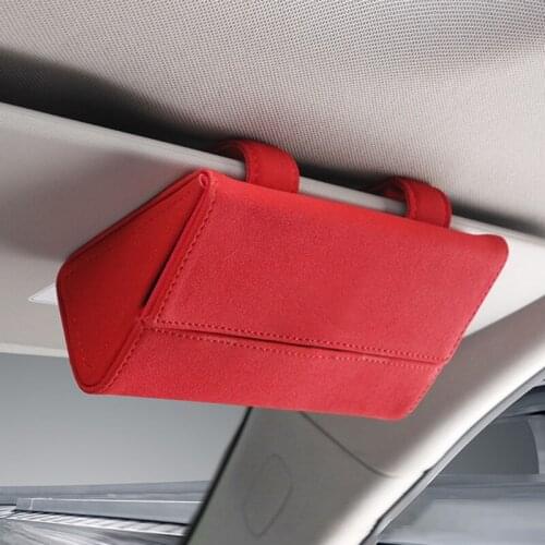 Sunglasses Organizer Case Apply to All Cars Models Multicolor Storage Coins Keys Receipts Driving License Directly Clamp