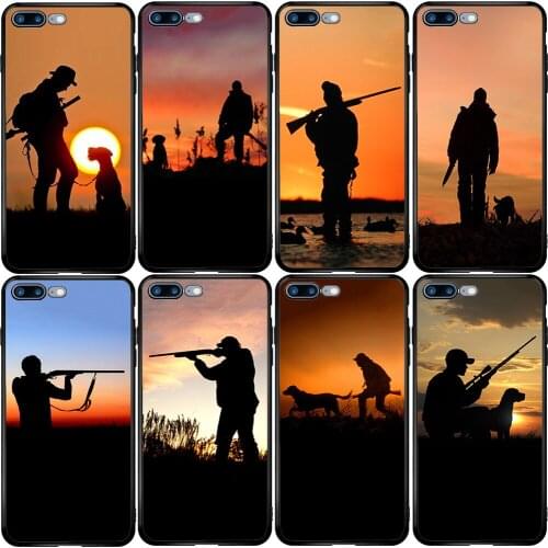 Cover Case for Huawei Honor Mate 10 20 30 P10 P20 P30 P40 Lite E P Smart Plus Z 2019 2020 Y9 Prime Hunter Dog Hunting