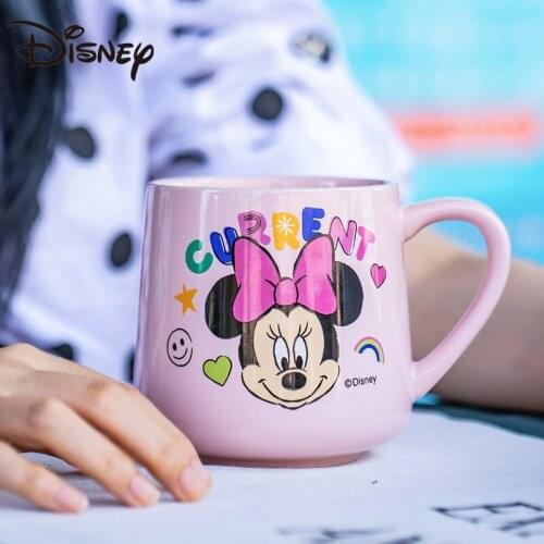 Disney Maker Mickey Manny Goofy Carton Cute Ceramic Cup Japanese Creative Ramen Bowl Instant Noodle Bowl Ceramic mug