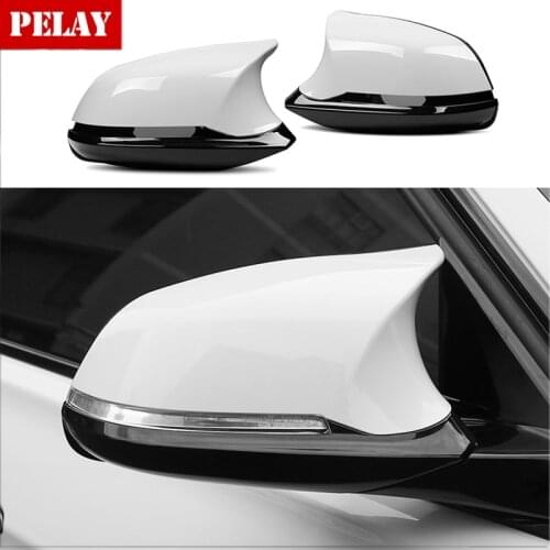 For BMW F20 F21 F22 F23 F30 F31 F32 F33 F34 F35 E84 1 2 3 4 series Replacement Carbon Fiber Mirror Assembly Covers Caps Shell
