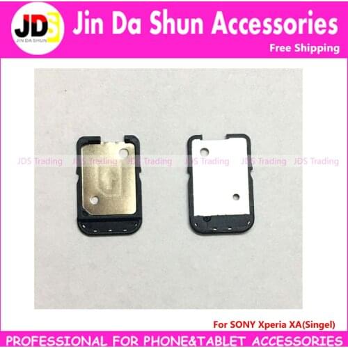 For Sony Xperia XA F3111 F3112 C5 E5563 E5553 E5 F3311 Single Dual Single Sim Card Tray Sim Reader Slot Card Holder Slot Parts