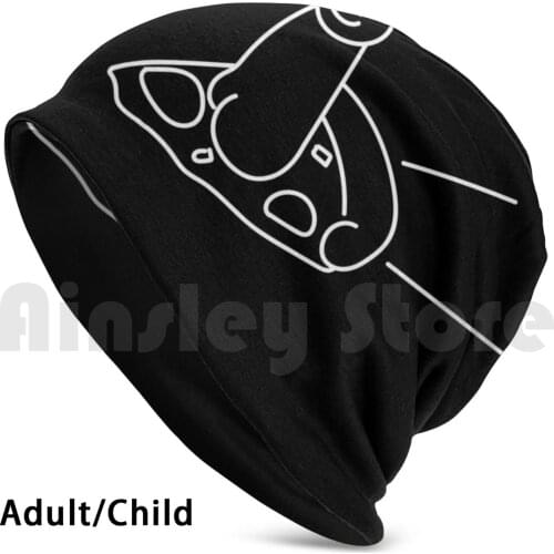 Dick On Flying Pizza-White Strokes Hat Hat Dick Cock Love Boyfriend Girlfriend Weird