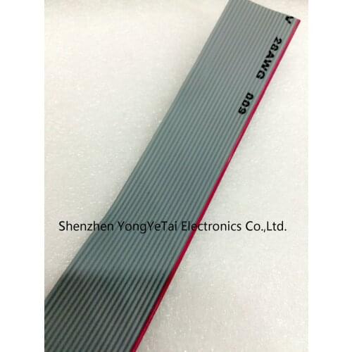 Hot sale Free shipping FC-20P gray cable 1.27mm Spacing supporting 2.54
