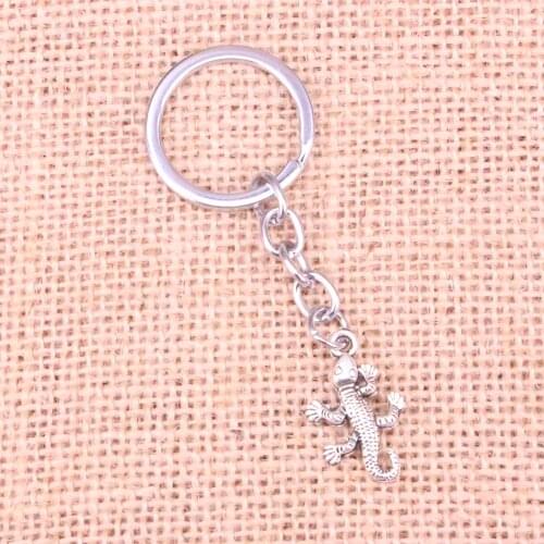 Hot Sale gecko lizard Keychain for Lovers Alloy Fashion Trinket Ring For Car Key Chain The New Year gift