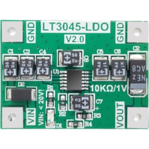 LT3045 Low Noise Power Module Single Power Supply Linear Power Supply RF Power Supply Module Polymer Tantalum Capacitor