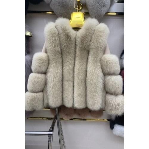 JMLD Fur Natural Real Fox Fur Vest Fur Coat For Jacket Female Coats Vest Waistcoat Long Fur Coats Real Fur Coat Fox Vest Jacket