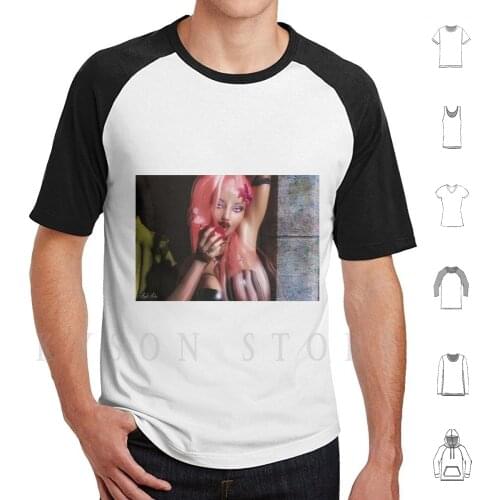 My Little ( Flutterbat ) Close-Up T Shirt Men Cotton 3D Mlp Beauty Vampire Succubus