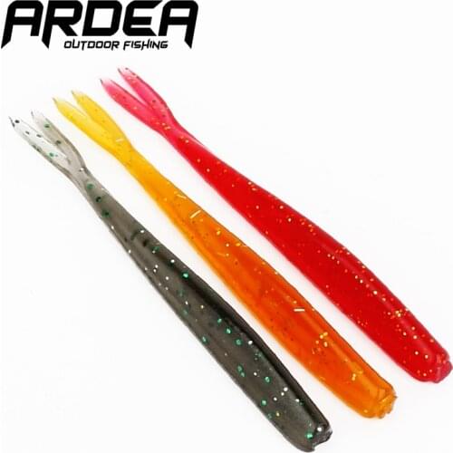 Mini Soft Lure 11pcs 1g Worm Swimbait Wobblers Artificial Silicone Bait Shrimp Trout Carp Fishing Tackle
