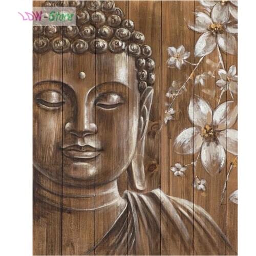 Full Square/Round Drill DIY Diamond Embroidery Diamond Painting Buddha Cross Stitch New Arrival Mosaic Decoration Home NEW184