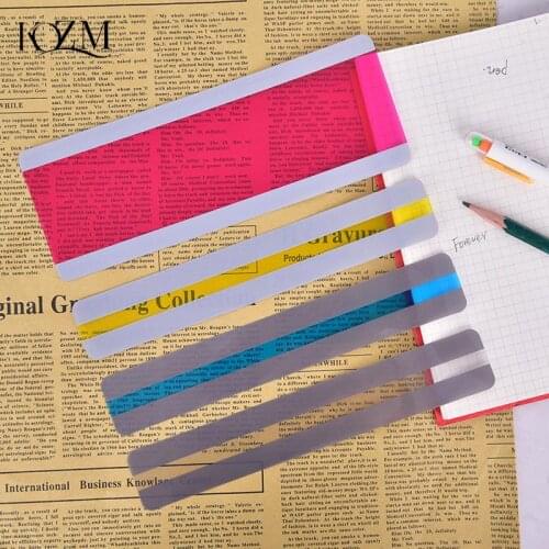 Reading Guide Strips Highlighter Colored Overlays Bookmark Read Strips Kid Gift