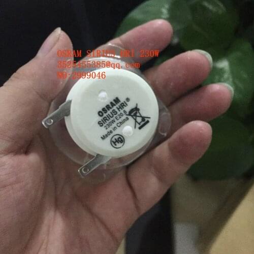 NEW Hi-Q 4xLot 230W Lamp FIT SIRIUS HRI 230W Moving head beam light bulb Compatible with MSD 7R Platinum Sharpy 7R lamp