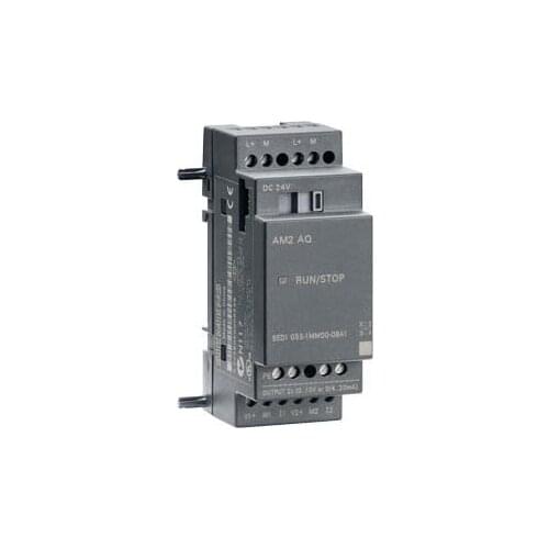 NEW in Box Original NIB 6ED1055-1MM00-0BA1 Simatic LOGO! AM2 AQ, 2AQ, 0-10V, 0/4-20MA PLC Logic Module Controller