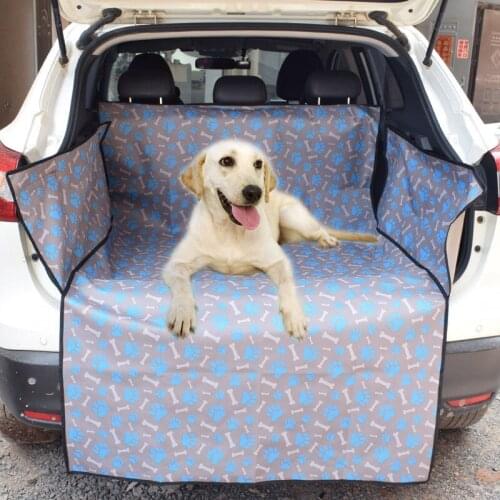 Oxford Trunk Protector Cushion Dog Car Seat Cover For SUV Dogs Puppy Travel Carry Waterproof Anti-Dirty Dog Carrying Products