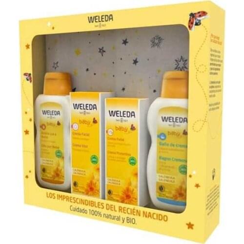 WELEDA SET REGALO BIENVENIDO BEBE CAMBIADOR