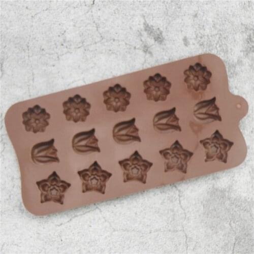 Silicone Chocolate Mold Baking Tools Non-stick Silicone Cake mold Jelly and Candy Mold 3D mold DIY kitchen