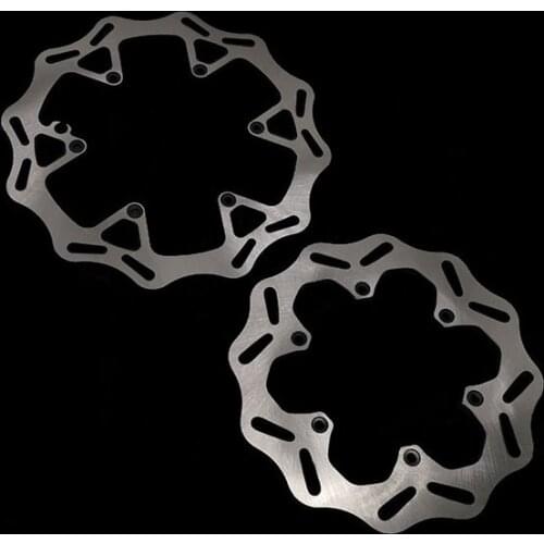 220mm 260mm Motorcycle Brake Disc Pads For SX XC EXC XCW 125 150 200 250 300 350 400 450 500 501 98 99 07-18 HJ250H