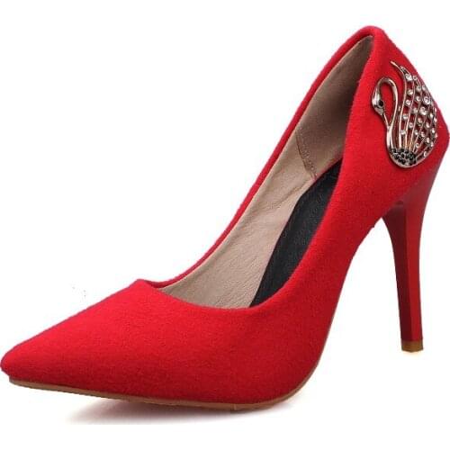 Big SizePointed high heel shoes ladies high heels women shoes woman pumps