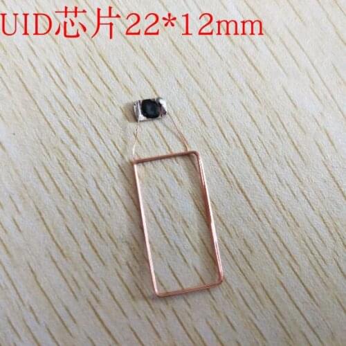 22*12mm UID changable COB chips IC chip and antenna 13.56MHz ISO14443A 10pcs/Lot